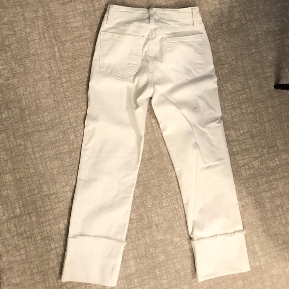 Just Black Denim White Jeans size 24 (NWOT) - Picture 2 of 3